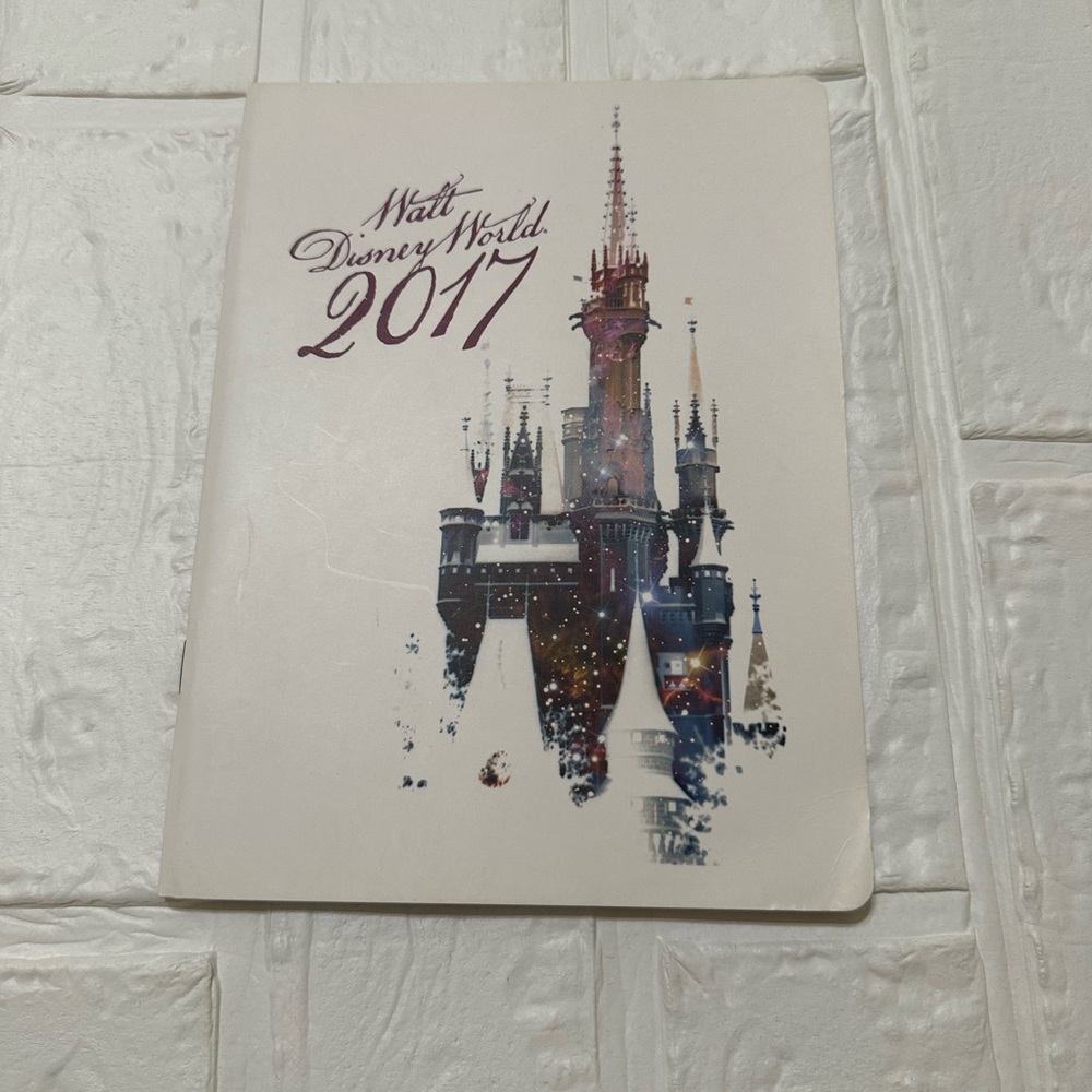 Walt Disney World 2017 Thin Notebook
